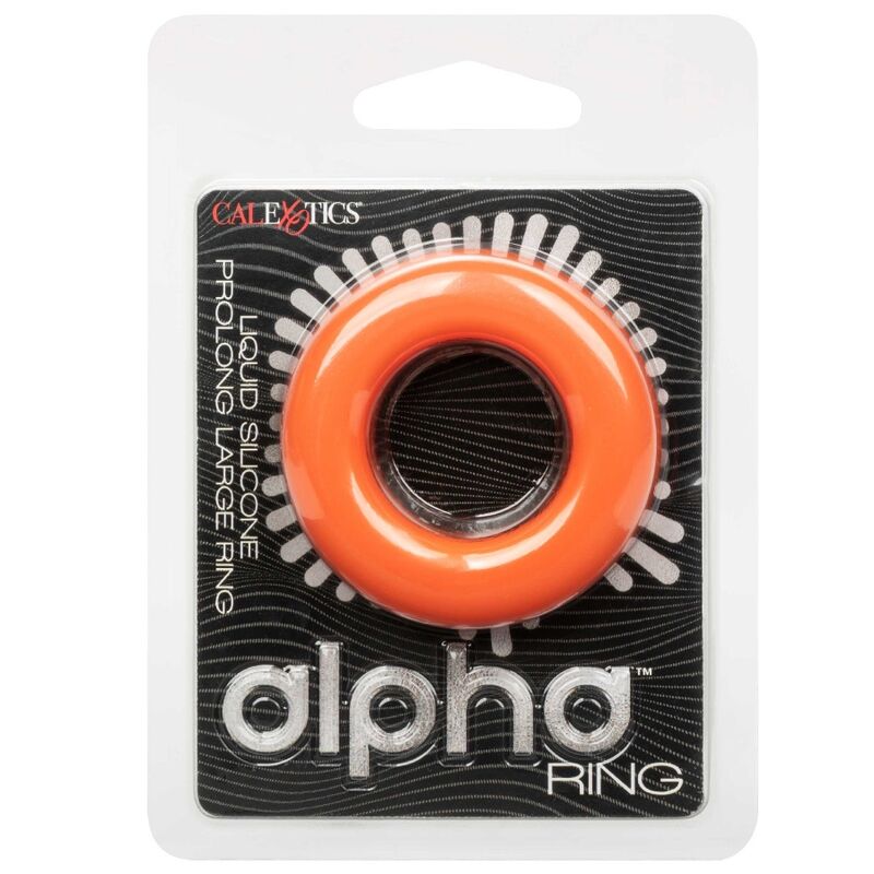 CALEXOTICS ALPHA PROLONG GRANDE BAGUE ORANGE — vue détaillée