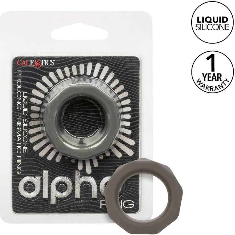 CALEXOTICS ALPHA BAGUE PRISMATIQUE PROLONG GRIS - Aura Intime