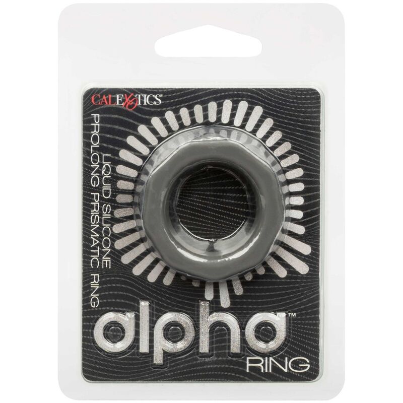 CALEXOTICS ALPHA BAGUE PRISMATIQUE PROLONG GRIS — vue détaillée