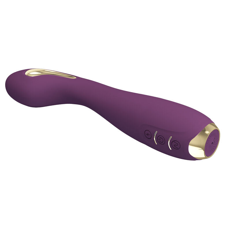 PRETTY LOVE HIGH GRADE HECTOR ELECTROSHOCK VIBRATEUR PAR APP CONTROL VIOLET — vue détaillée