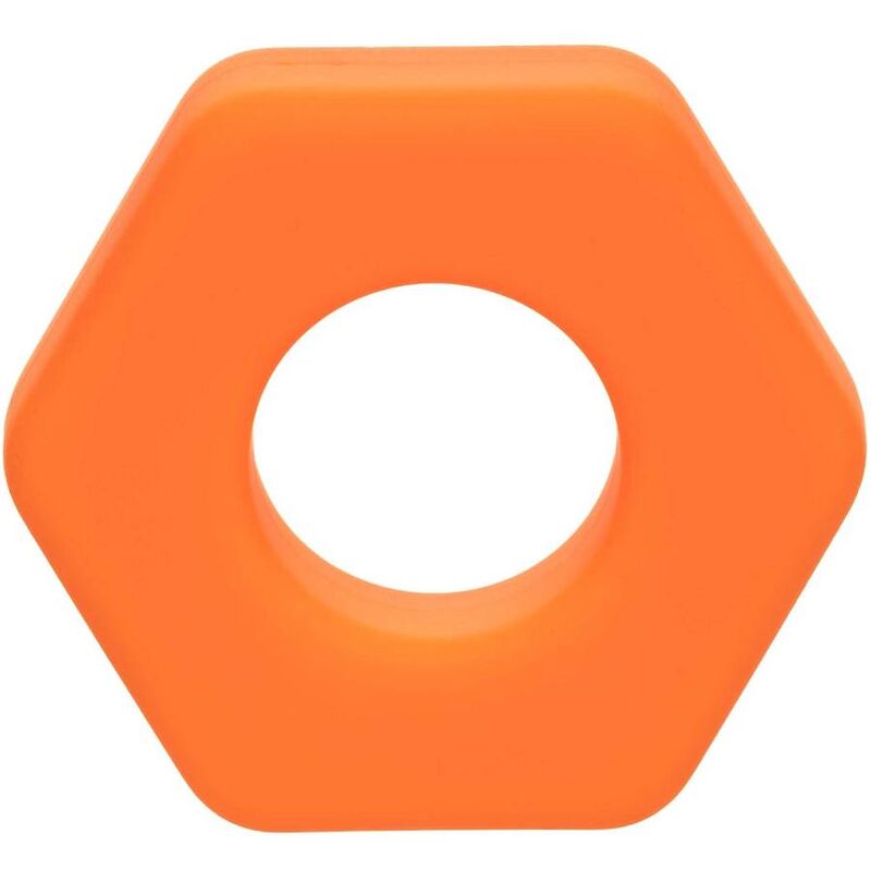 CALEXOTICS ALPHA BAGUE PROLONG SEXAGON ORANGE — vue alternative