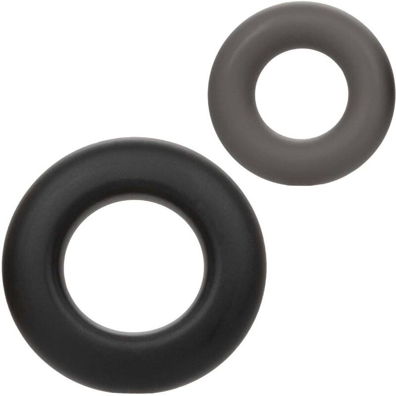 CALEXOTICS ALPHA PROLONG LOT 2 BAGUE GRIS — accessoires inclus