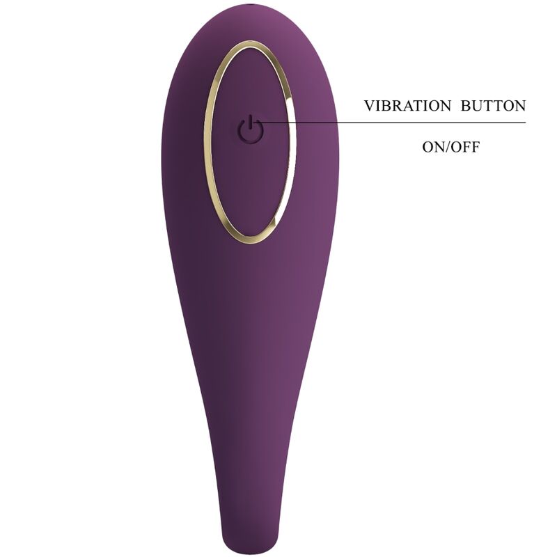 PRETTY LOVE C-TYPE August Vibrateur Double Plaisir Global Distance — accessoires inclus