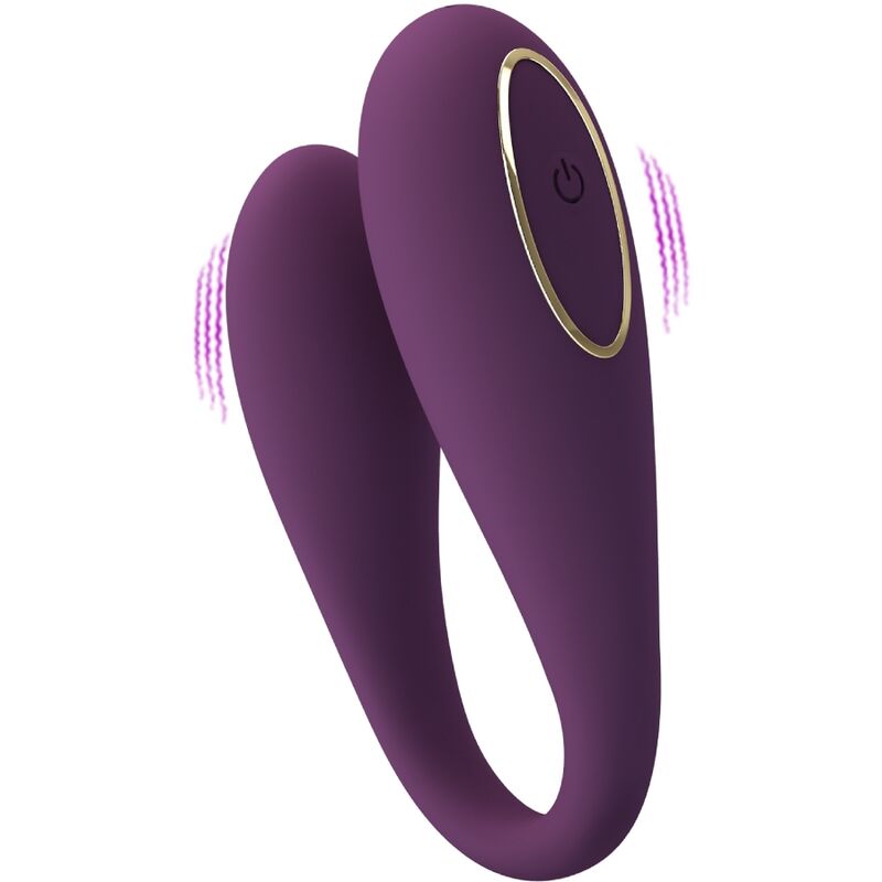 PRETTY LOVE C-TYPE August Vibrateur Double Plaisir Global Distance - Aura Intime