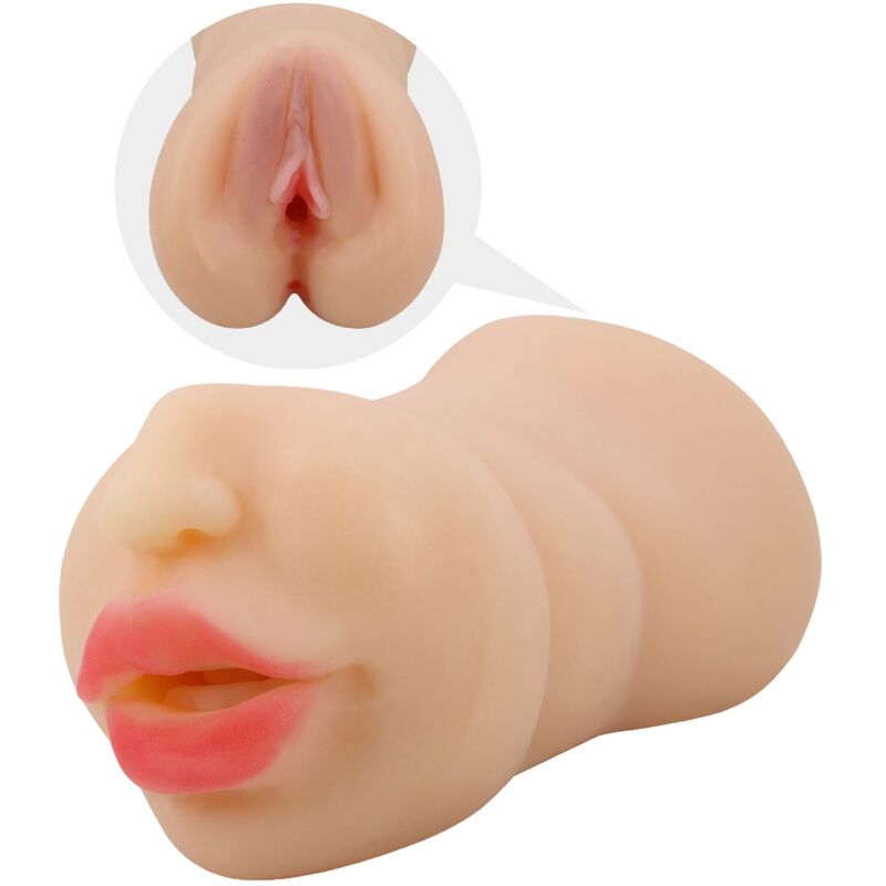 CRAZY BULL Mastubador Forme Vagin Zoey Double Entrée - Aura Intime