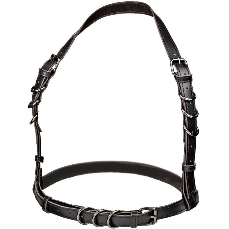CALEXOTICS Euphoria Harnais Boucle Licol Taille Plus Noir — vue arrière