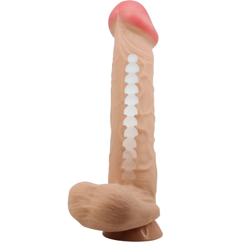 PRETTY LOVE HIGH GRADE SÉRIE SLIDING SKIN GODE RÉALISTE VENTOUSE SLIDING SKIN FL... — accessoires inclus