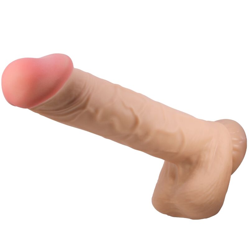 PRETTY LOVE - Série Sliding Skin Gode Réaliste Avec Ventouse Sliding Skin Flesh 26 Cm