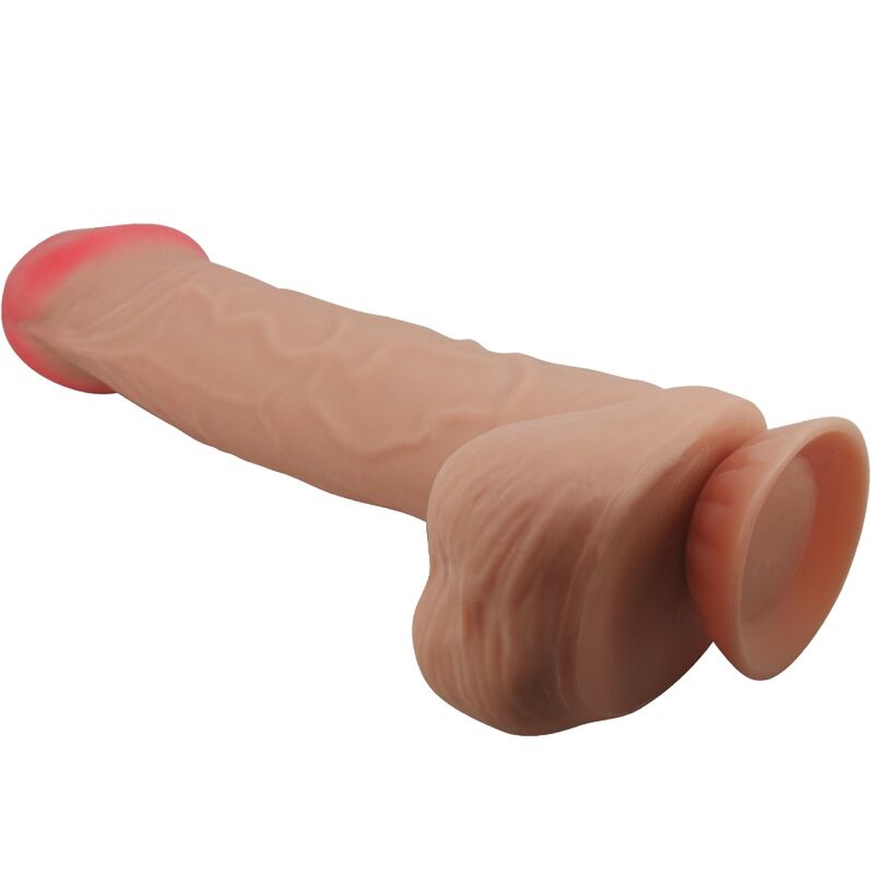 PRETTY LOVE - Série Sliding Skin Gode Réaliste Avec Ventouse Sliding Skin Flesh 26 Cm