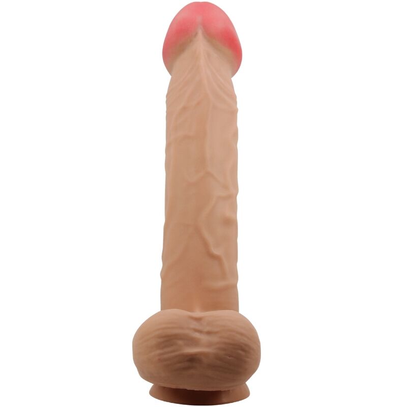 PRETTY LOVE - Série Sliding Skin Gode Réaliste Avec Ventouse Sliding Skin Flesh 26 Cm