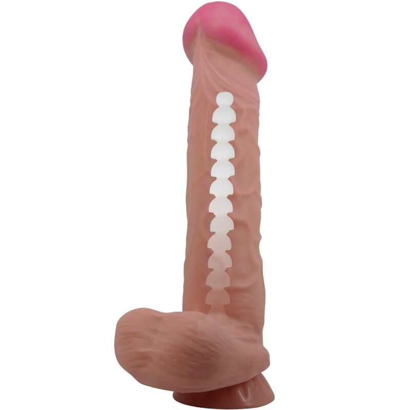 PRETTY LOVE HIGH GRADE SÉRIE SLIDING SKIN GODE RÉALISTE VENTOUSE SLIDING SKIN MA... — accessoires inclus