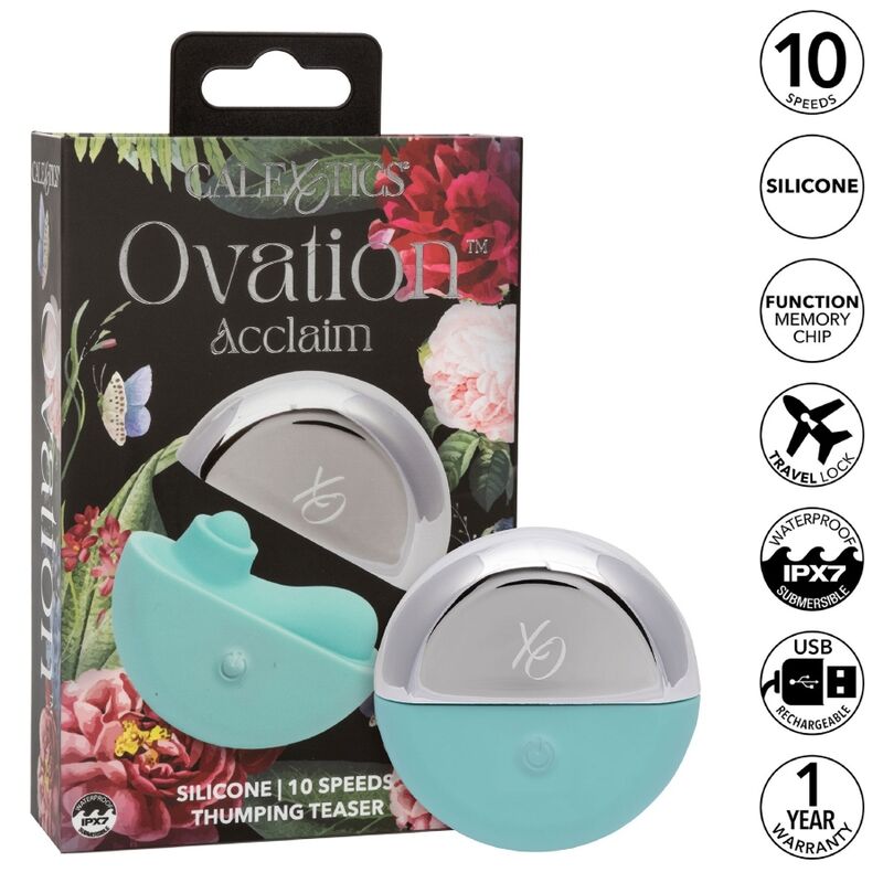 CALEXOTICS Ovation Stimulateur Acclaim Aqua Green — vue détaillée