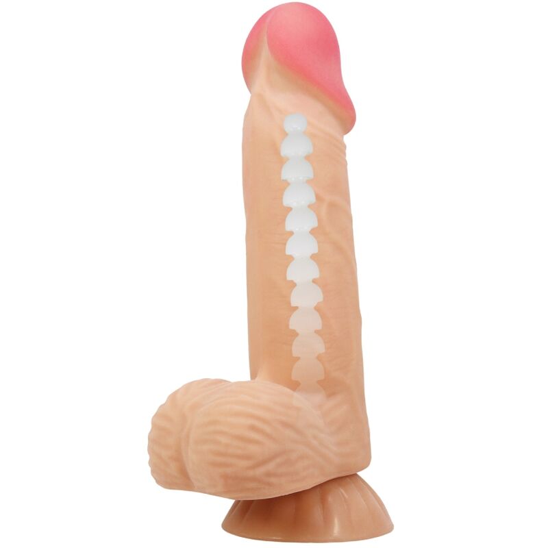 PRETTY LOVE HIGH GRADE SÉRIE SLIDING SKIN GODE RÉALISTE VENTOUSE SLIDING SKIN 20... — accessoires inclus