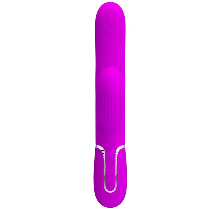 PRETTY LOVE FLIRTATION VIBRATEUR POINT G MULTIFONCTION 3 1 PERLITA VIOLET — vue détaillée