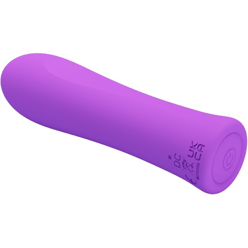 PRETTY LOVE FLIRTATION Alfreda Vibrateur Super Puissant Aqua Violet — vue arrière