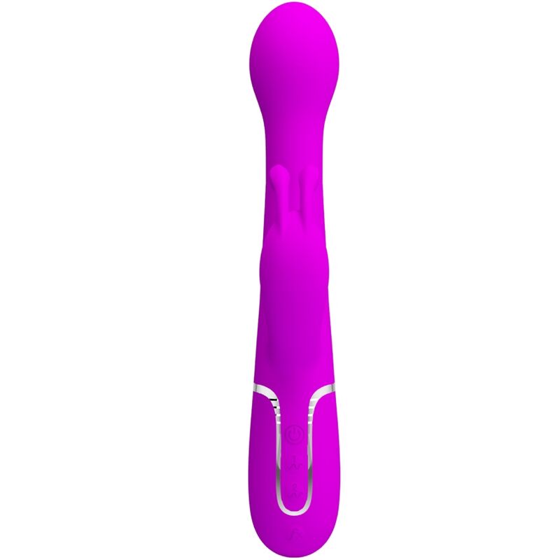 PRETTY LOVE FLIRTATION Vibrateur Dejon Rabbit 3 1 Multifonction Violet — vue détaillée