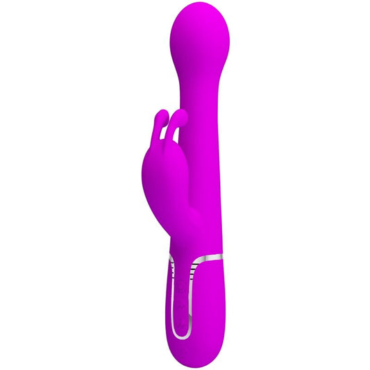 PRETTY LOVE FLIRTATION Vibrateur Dejon Rabbit 3 1 Multifonction Violet - Aura Intime