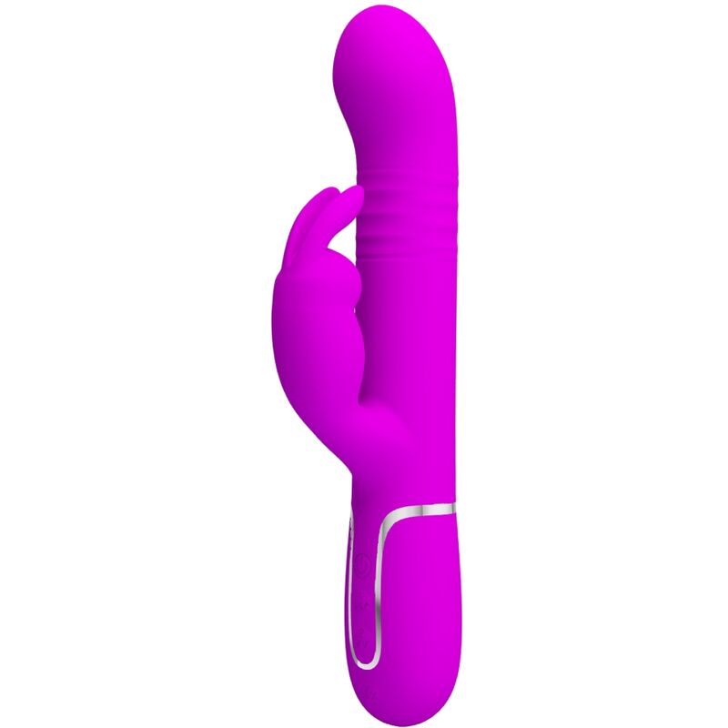 PRETTY LOVE FLIRTATION VIBRATEUR COALE RABBIT PERLES VIOLET - Aura Intime