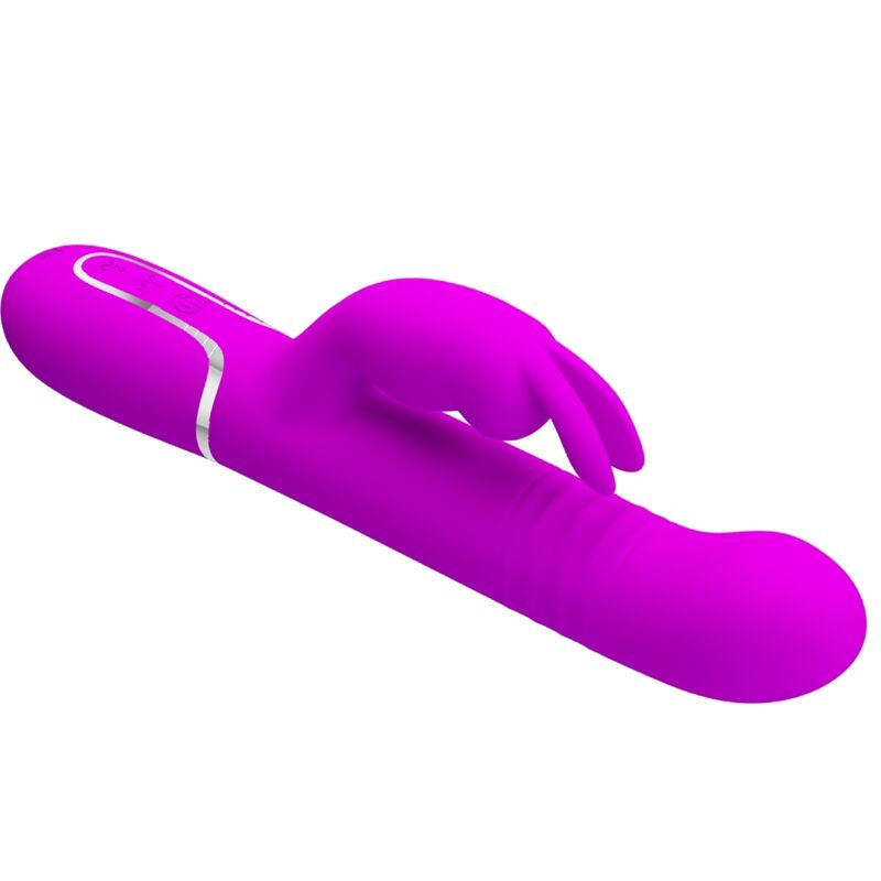 PRETTY LOVE - Vibrateur Coale Rabbit Perles Violet