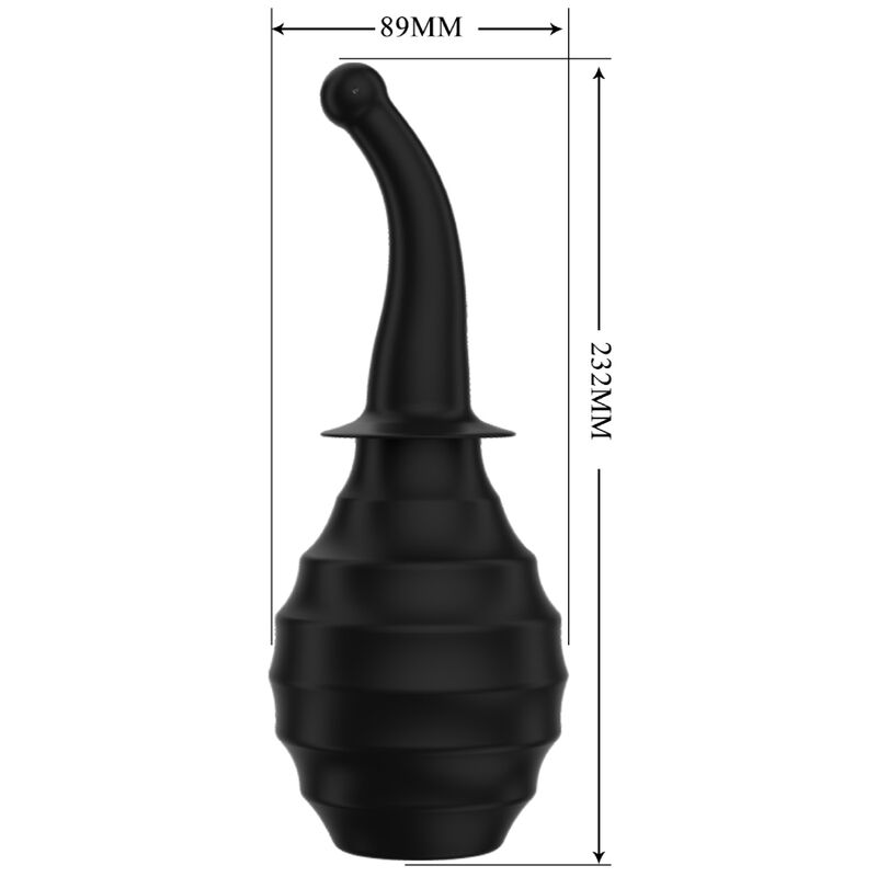 MR PLAY Douche Anal Blkm6 Super Power Noir — accessoires inclus