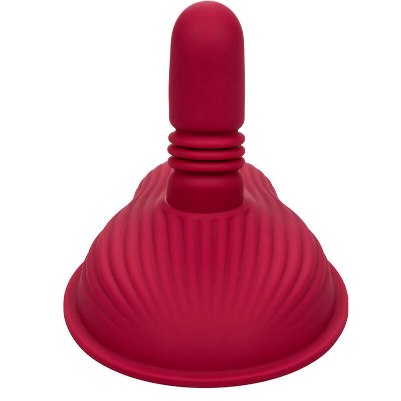 CALEXOTICS Rider Massager Double Moteur Télécommande Rouge — accessoires inclus
