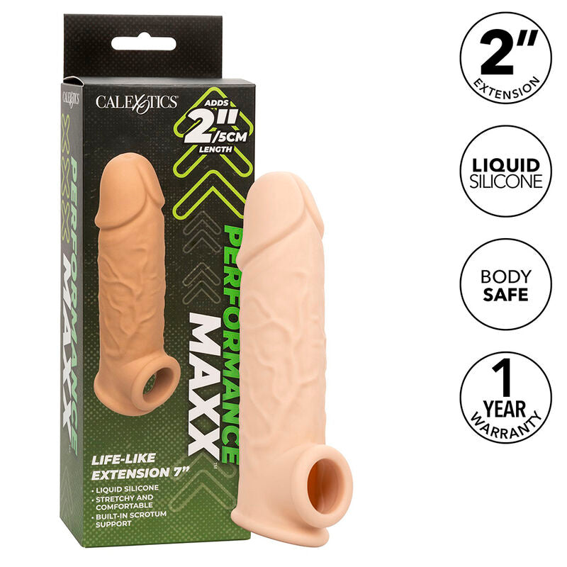 CALEXOTICS EXTENSION PERFORMANCE MAXX LIFE-LIKE 7 PEAU CLAIRE - Aura Intime