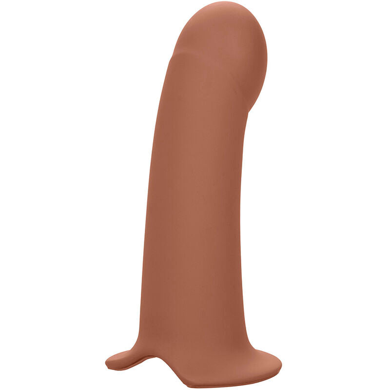 CALEXOTICS EXTENSION PERFORMANCE MAXX HARNAIS PEAU BRUN — accessoires inclus