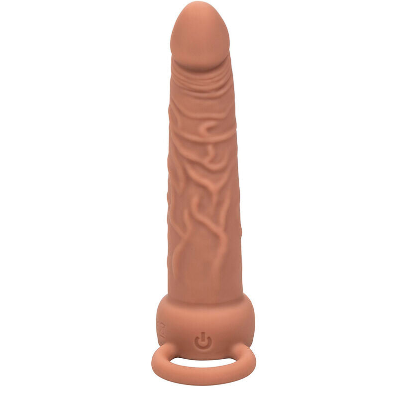 CALEXOTICS Performance Maxx Rechargeable Double Pénétrateur Peau Brun — accessoires inclus