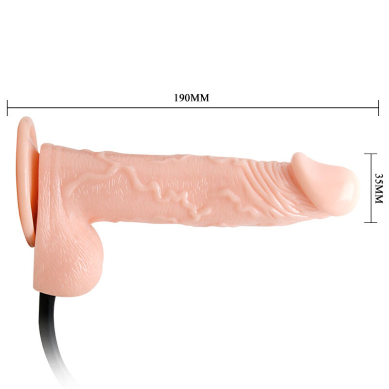 BAILE DILDOS Gode Gonflable Réaliste Ventouse 15 Cm — vue alternative