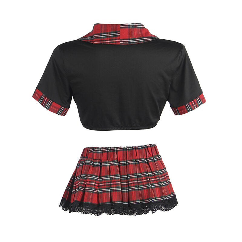 SUBBLIME COSTUMES Costume D'Écolière Sexy Haut S/M — accessoires inclus