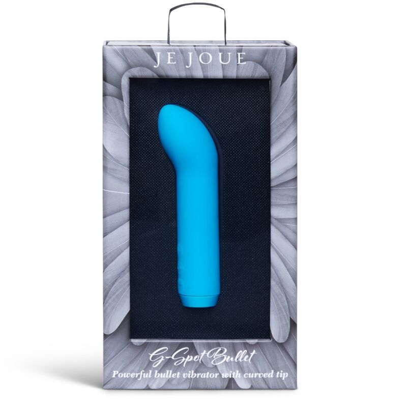 JE JOUE VIBRATEUR BULLET G-SPOT BLEU — accessoires inclus