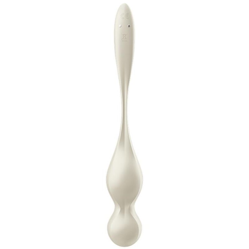 SATISFYER BALLS Balles Vibrantes Kegel Love Birds Blanches — vue détaillée