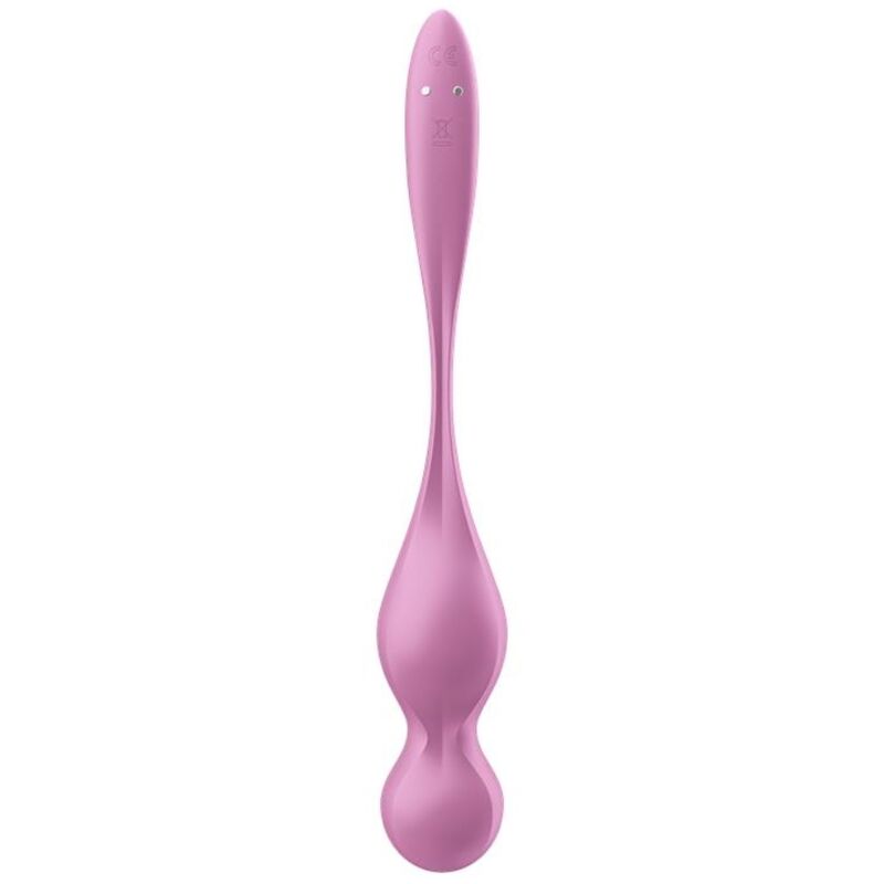 SATISFYER BALLS Balles Vibrantes Kegel Love Birds Rose — vue détaillée