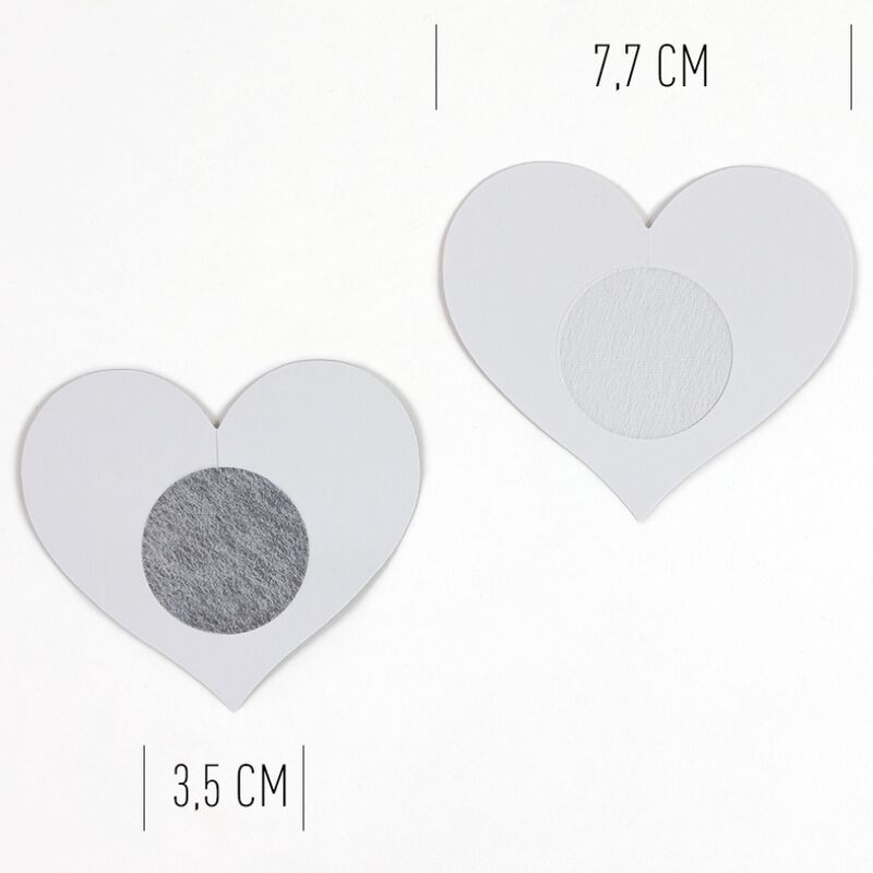 SECRETPLAY 100% FETISH Secret Play- Wow Seins! Couvre-Malin Coeur — accessoires inclus