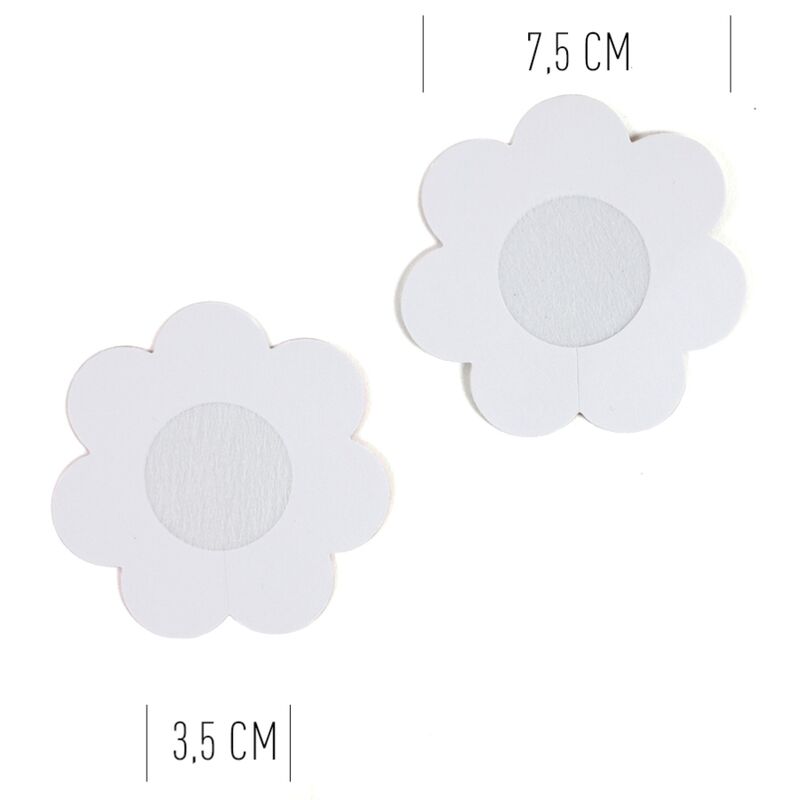 SECRETPLAY 100% FETISH Secret Play- Wow Seins! Couvre-Mametaux Fleurs — accessoires inclus