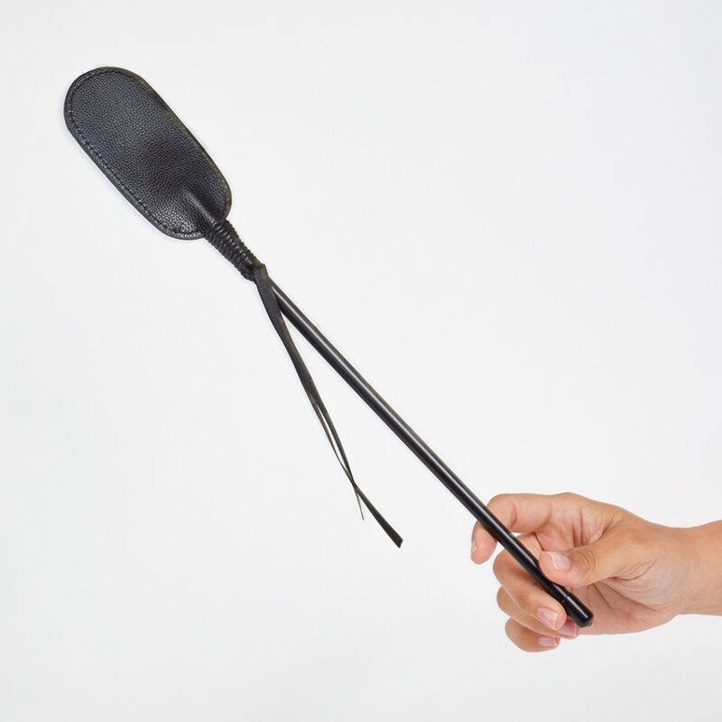 SECRETPLAY 100% FETISH Fouet Noir — vue détaillée