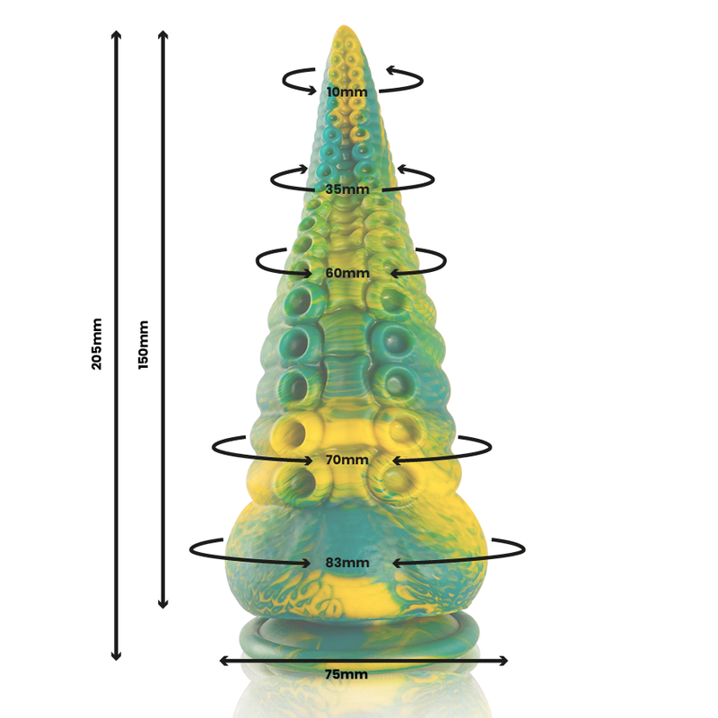 EPIC GODE TENTACLE VERT CETUS GRANDE TAILLE — vue alternative