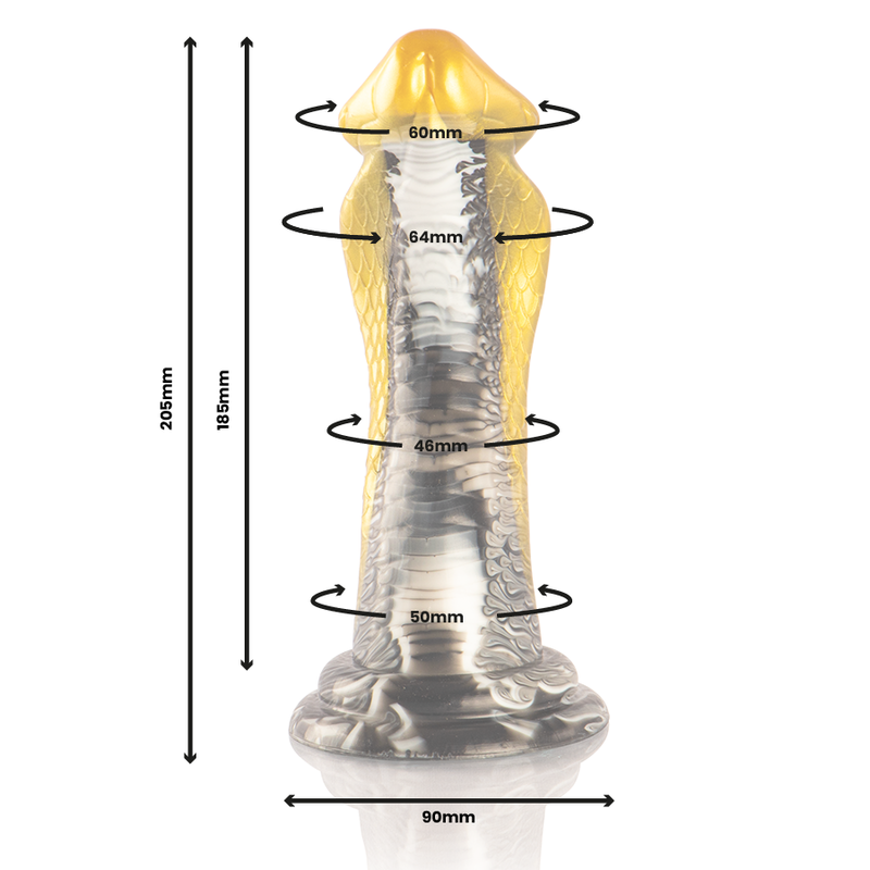 EPIC GODE DRAKON COBRA JAUNE — vue alternative