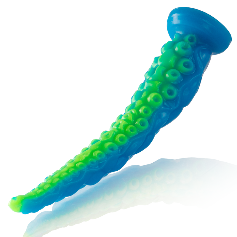 EPIC GODE TENTACLE MINCE FLUORESCENT SCYLLA GRANDE TAILLE — vue arrière