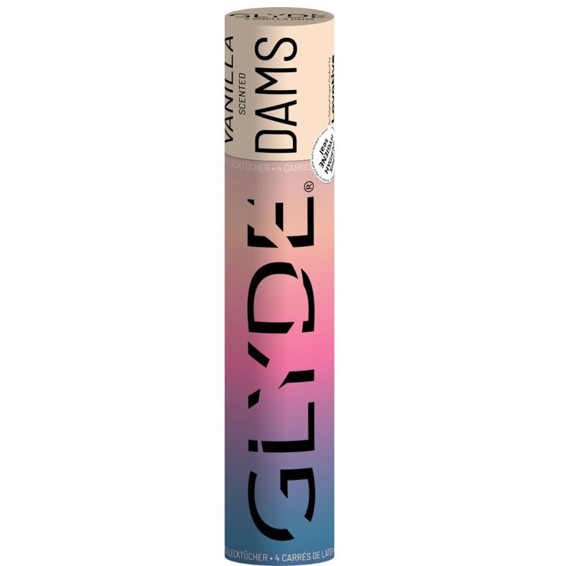 SHEER GLYDE Dams Laminas Latex Sexe Oral Vanille - Aura Intime