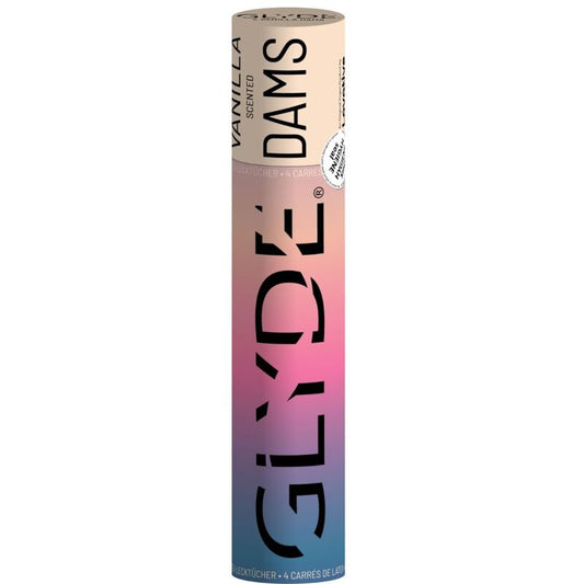 SHEER GLYDE Dams Laminas Latex Sexe Oral Vanille - Aura Intime