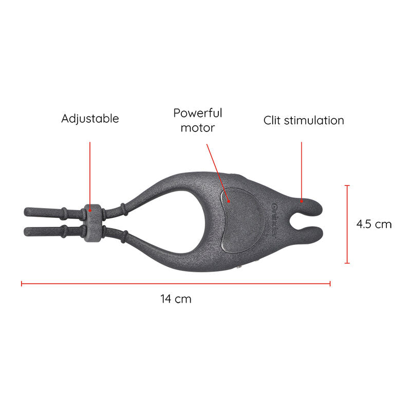 ONINDER ANNEAU VIBRATEUR RÉGLABLE RECHARGEABLE PAMPA STIMULATEUR ... — vue arrière