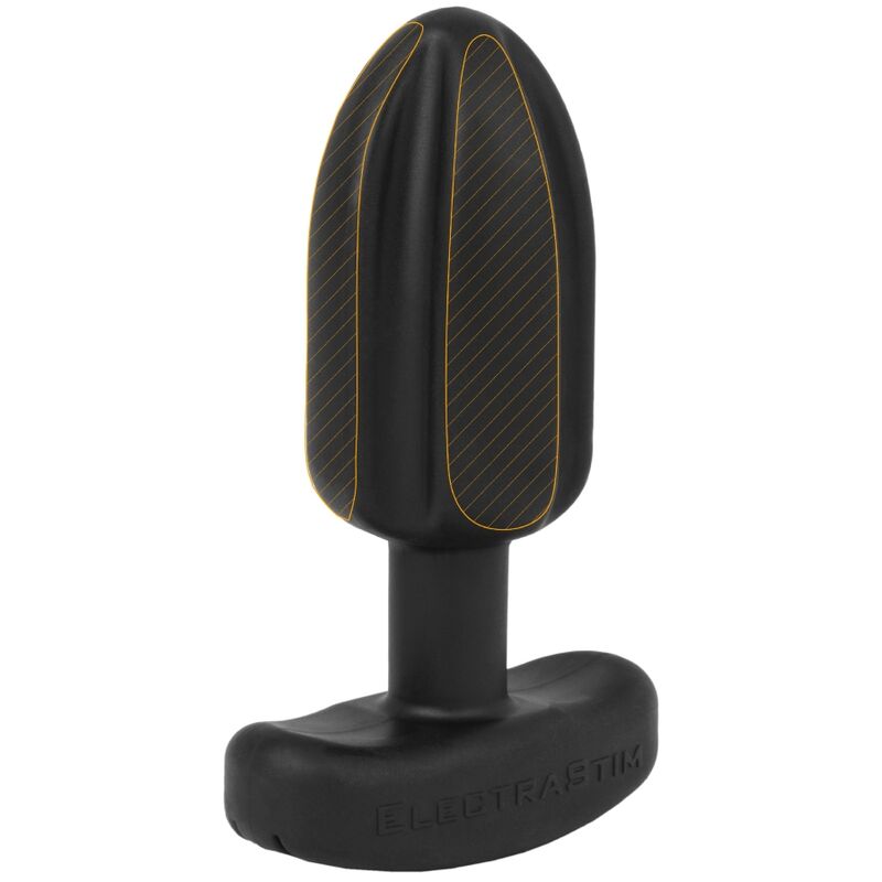 ELECTRASTIM Plug Anal Tartare Quadripolar Silicone Noir - Aura Intime