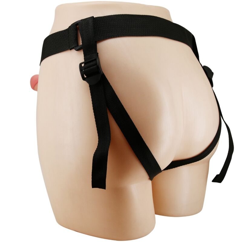 PRETTY LOVE - Mavis Universal Panty Harness with Dildo 19 cm Natural