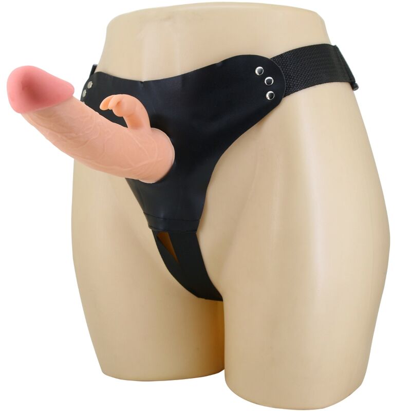 PRETTY LOVE MAVIS HARNAIS CULOTTE UNIVERSELLE GODE 19 CM NATUREL - Aura Intime
