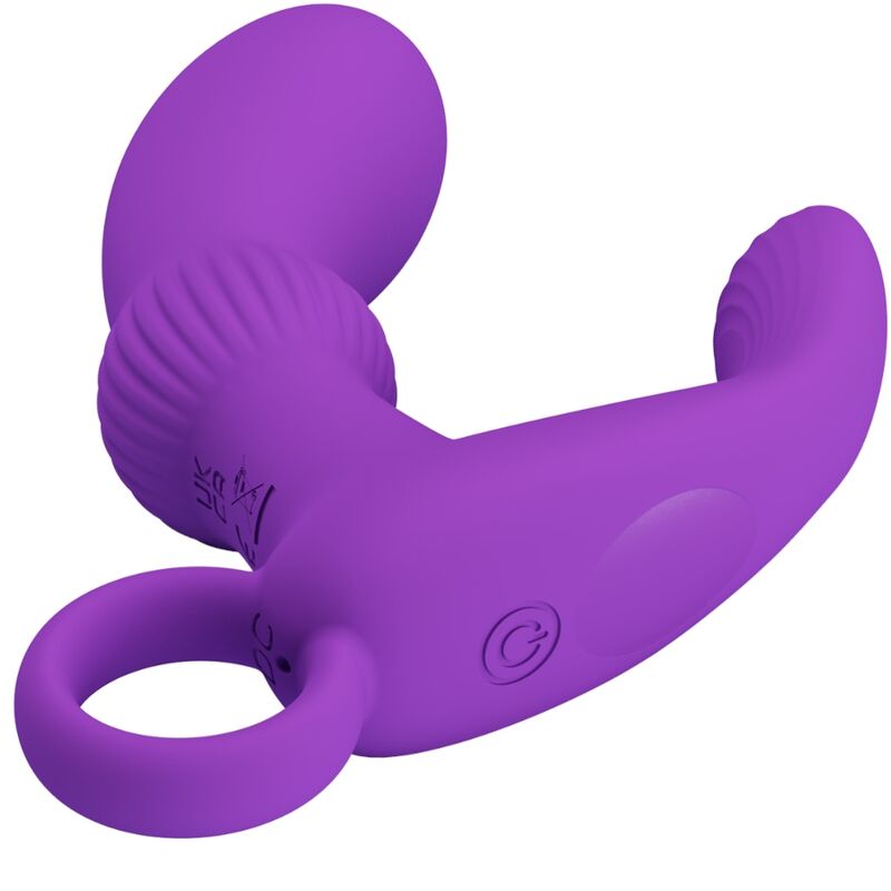 PRETTY LOVE Cayla Vibrateur Masseur Anal Lila — vue arrière