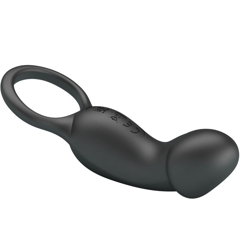 PRETTY LOVE BOTTOM ANNEAU ANAL VIBRATEUR WARREN NOIR — vue détaillée