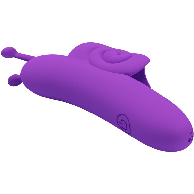 PRETTY LOVE Snail Puissant Stimulateur Doigts Violet — vue arrière