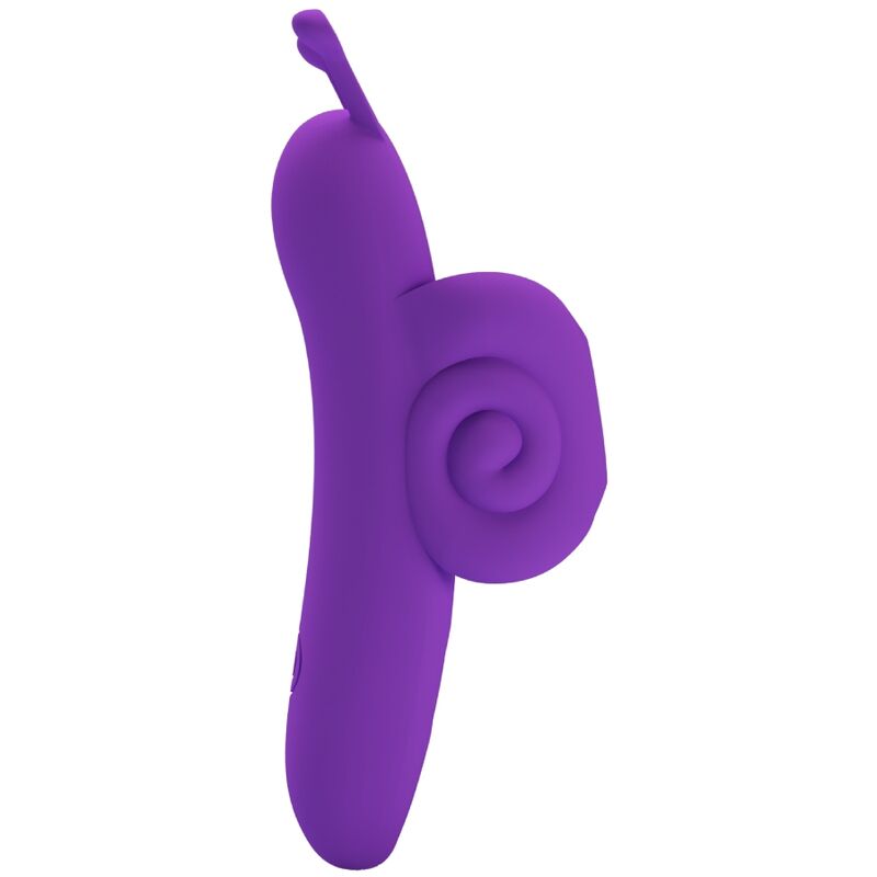 PRETTY LOVE Snail Puissant Stimulateur Doigts Violet - Aura Intime