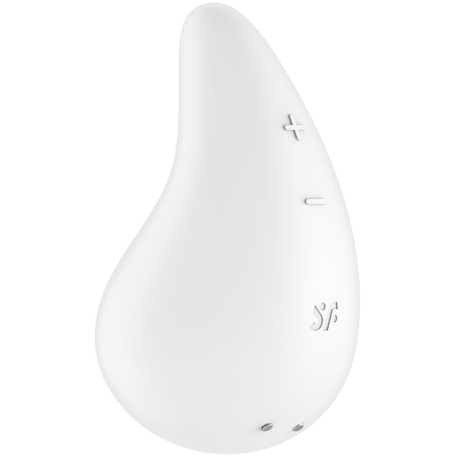 SATISFYER LAYONS Vibrateur Dew Drop Lay-On Blanc — vue alternative